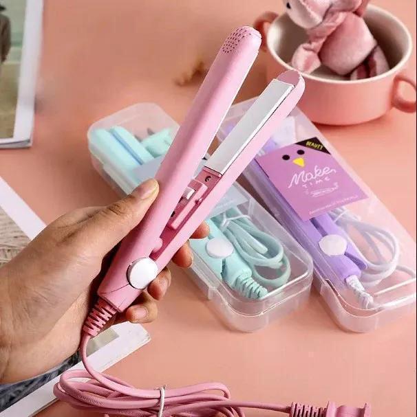 Lightweight And Ergonomic Mini Hair Straightener - Your On - the - Go Hair Styling Essential
