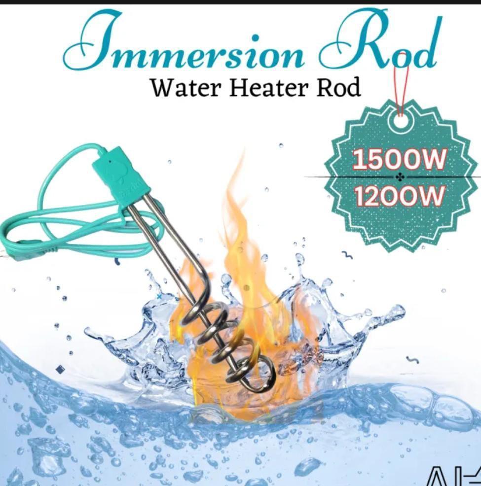 Portable 1500W Electric Immersion Rod for Water Heating - 1Pc