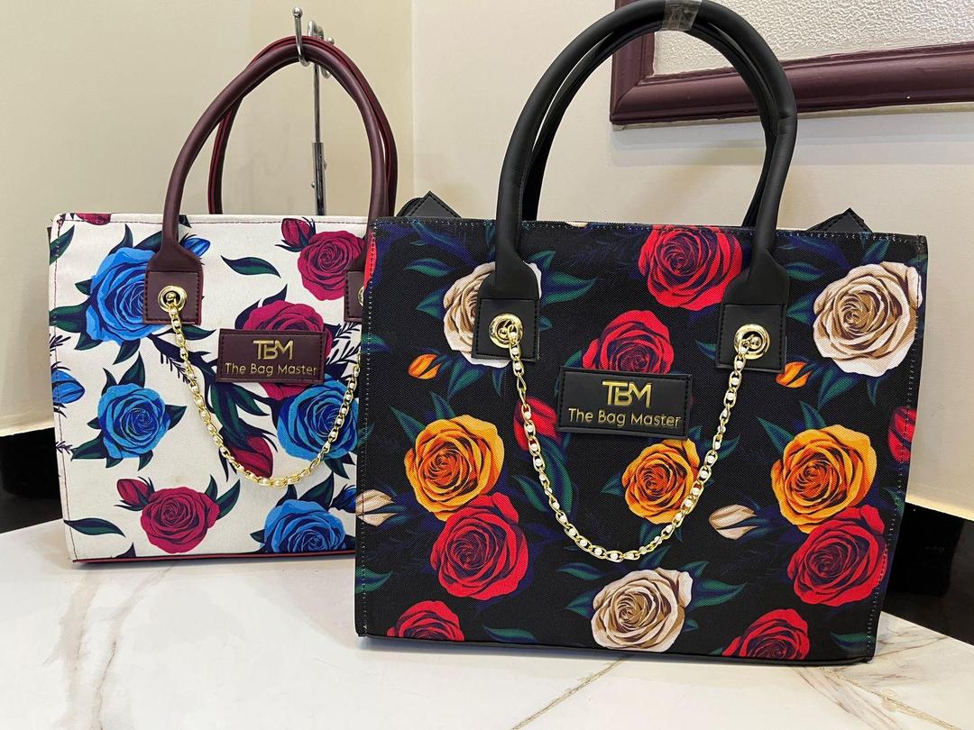 Girl's Canvas Plain Tote Bags